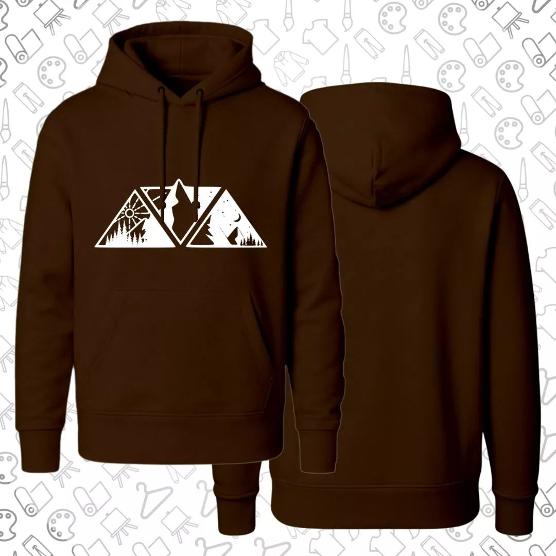 Men's "Tri-Angles" Graphic Hoodie - Essential Streetwear