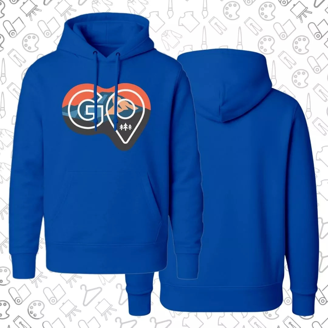 Men's "Go Adventure" Graphic Hoodie - Essential Streetwear