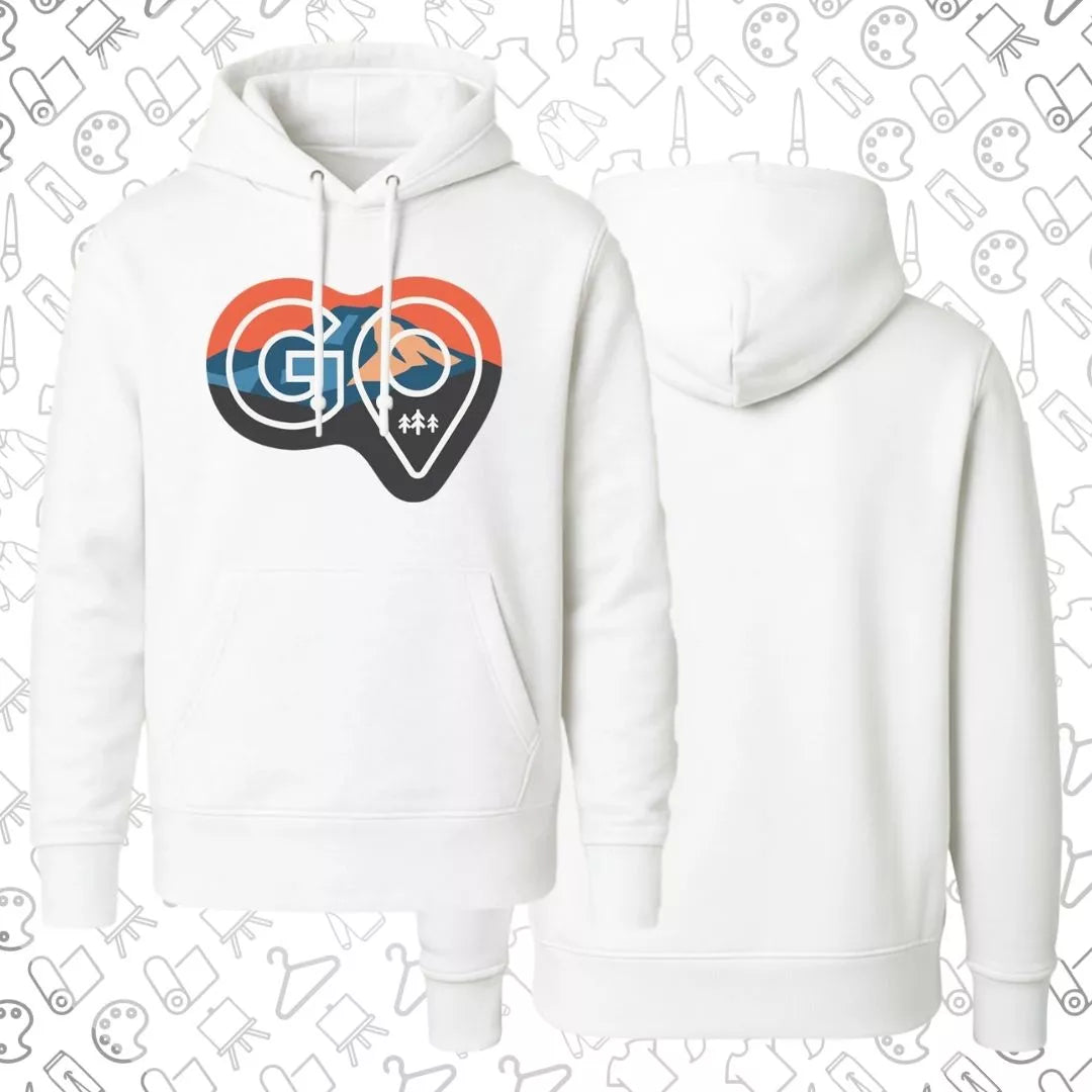 Men's "Go Adventure" Graphic Hoodie - Essential Streetwear